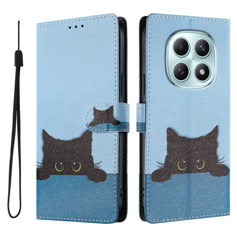 Xiaomi Redmi Note 15 5G / 15 4G Hoesje Cat Zwart