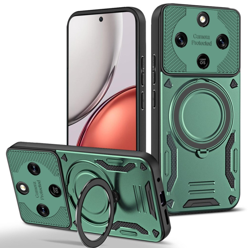 Honor Magic 8 Lite / X9d magnetisch hoesje met krukhouder