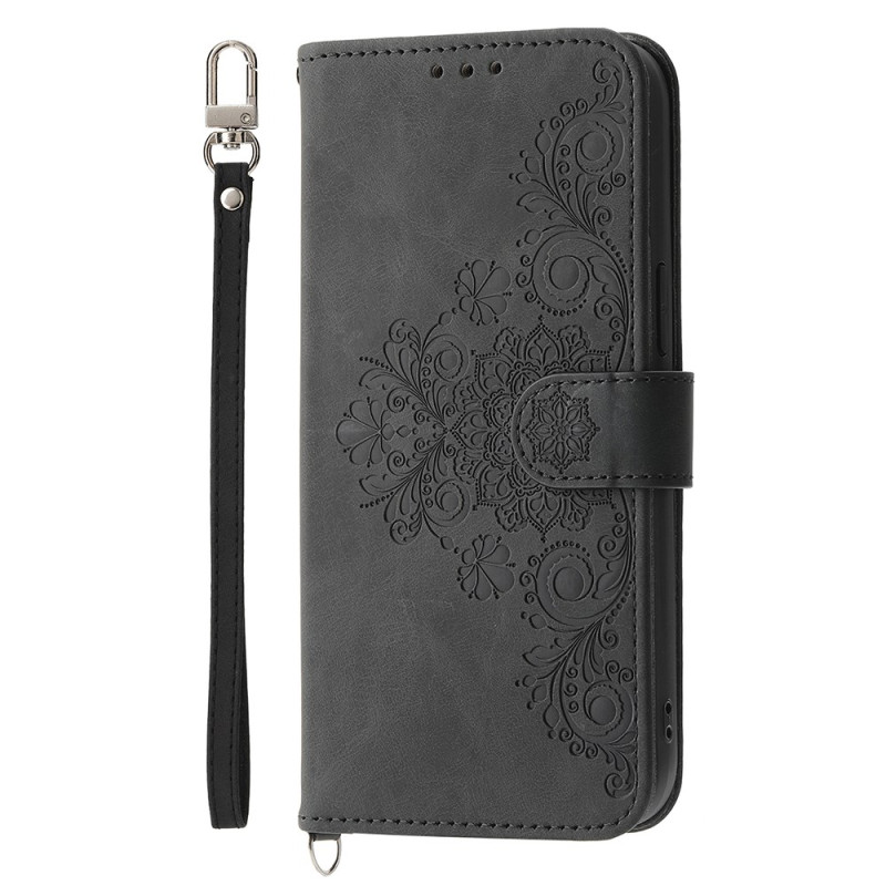 Oppo Reno 15 Pro 5G Suede Lace Case met Riempjes