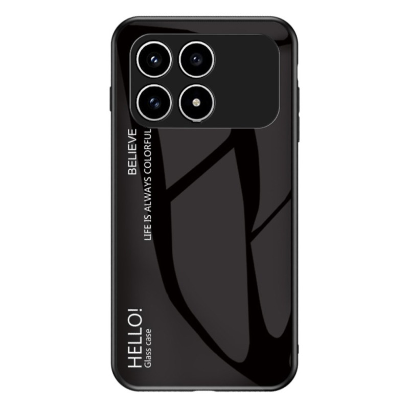 Coque Poco F8 Pro Verre Trempé Hello