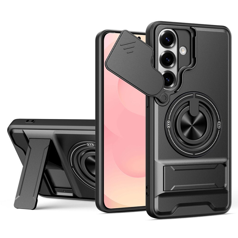 Coque Samsung Galaxy S26 Magnétique Anneau-Support Pliable et Protection Caméra