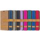 Samsung Galaxy A20e stof en leer effect case met riem
