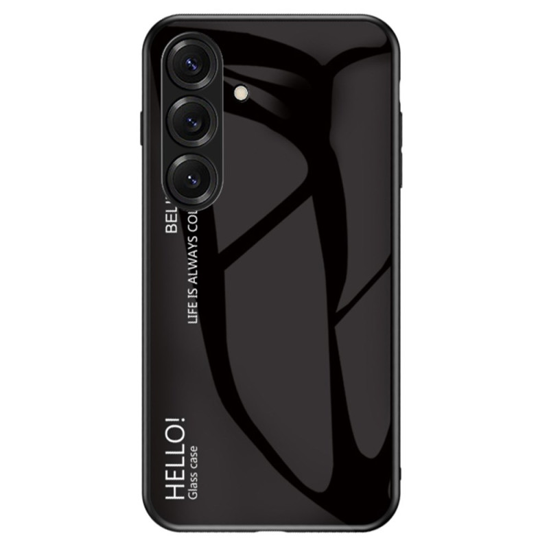 Samsung Galaxy S26 Plus Geval van getemperd glas Hallo