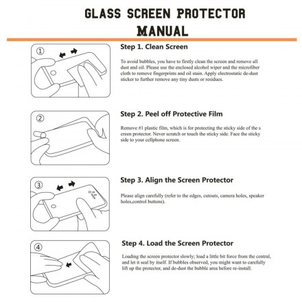 Gehard glazen screenprotector voor de Samsung Galaxy A20e ENKAY