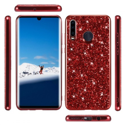 Huawei P30 Lite Cover Ik Ben Glitter