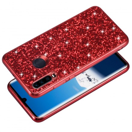 Huawei P30 Lite Cover Ik Ben Glitter