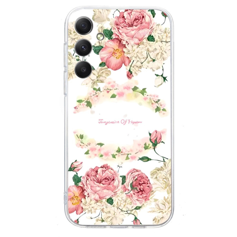 Coque Samsung Galaxy A57 5G Florale Vintage