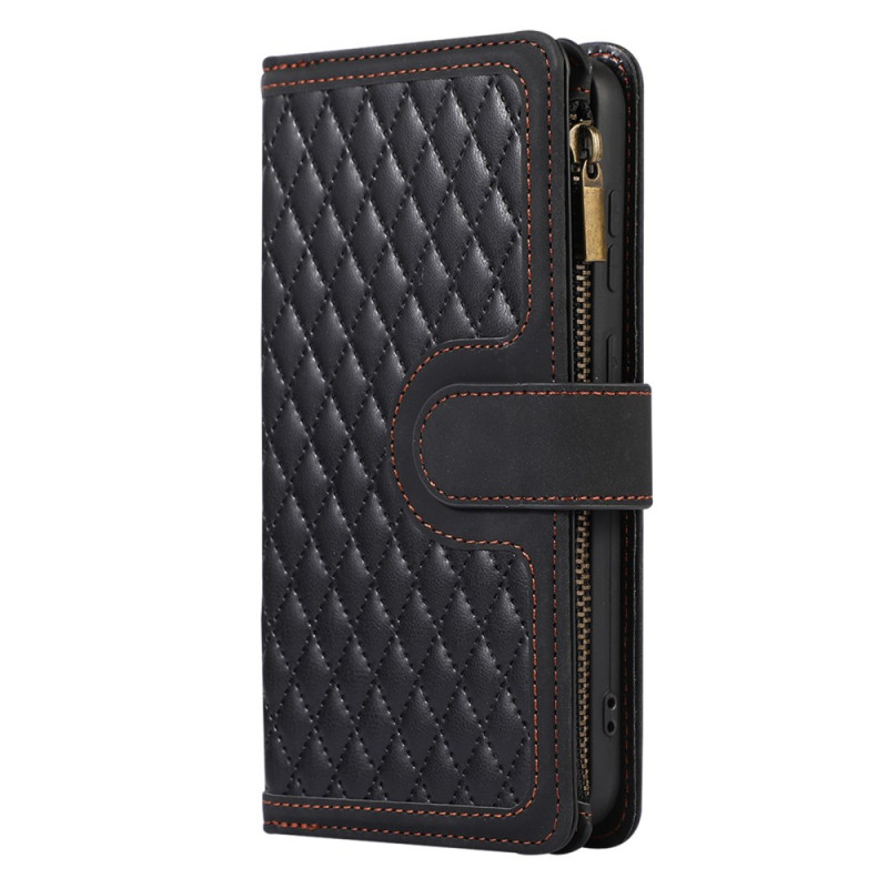 Samsung Galaxy A57 5G Gevoerde Portemonnee 9 Kaarthouders