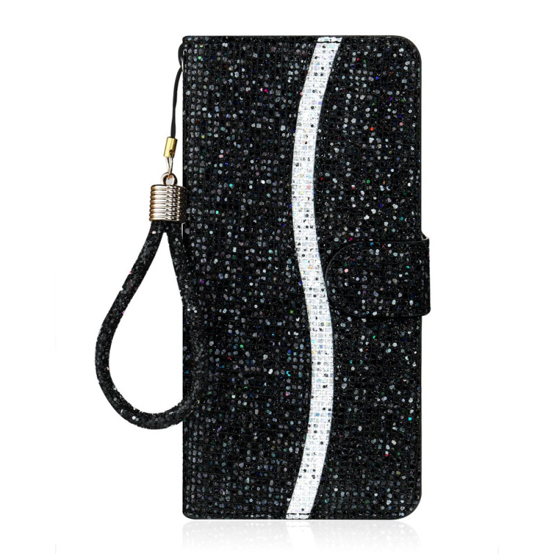 Samsung Galaxy A57 5G Kaart Etui met Glitter