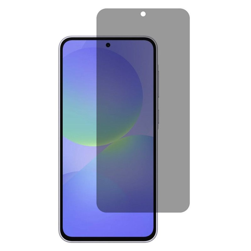 Protection en Verre Trempé Anti-Espion pour Samsung Galaxy A37 5G / A57 5G (déverrouillage par empreinte digitale)