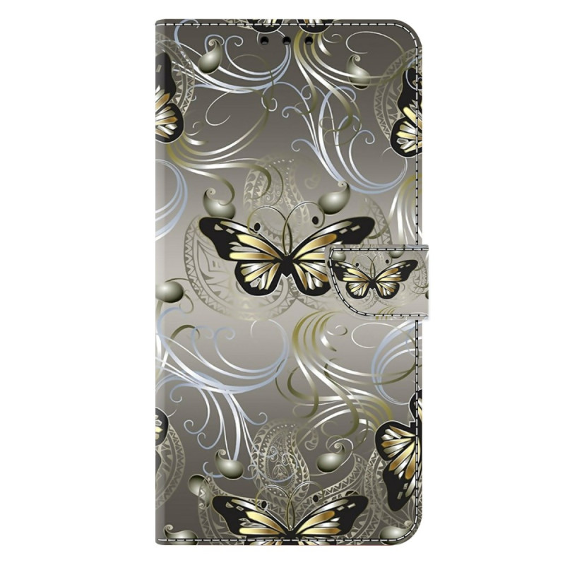 Housse Samsung Galaxy A37 5G Papillon Dentelle