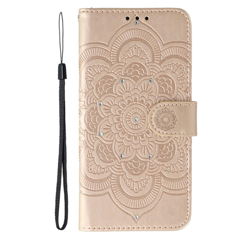 Samsung Galaxy A37 5G Hoesje Mandala en Strass