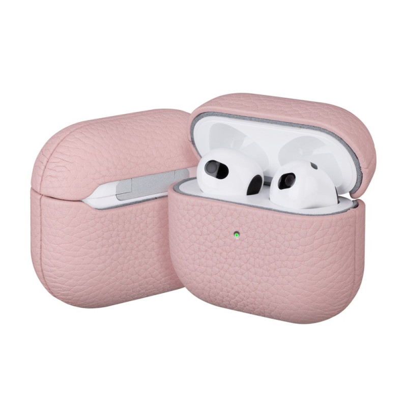 Etui AirPods Pro 3 echt leer lychee textuur