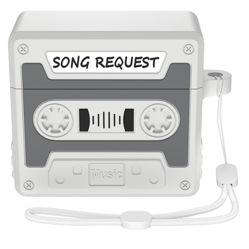 AirPods Pro 3 Retro hoesje in cassettestijl