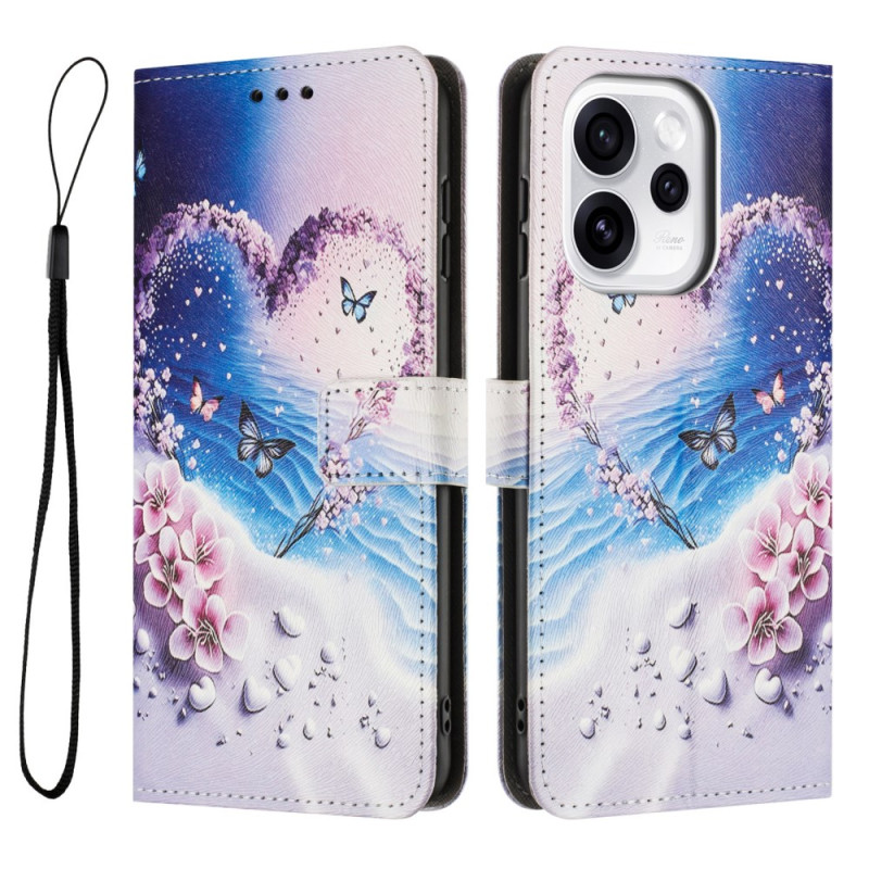 Hoesje Oppo Reno 15 Pro 5G Vlinderhart