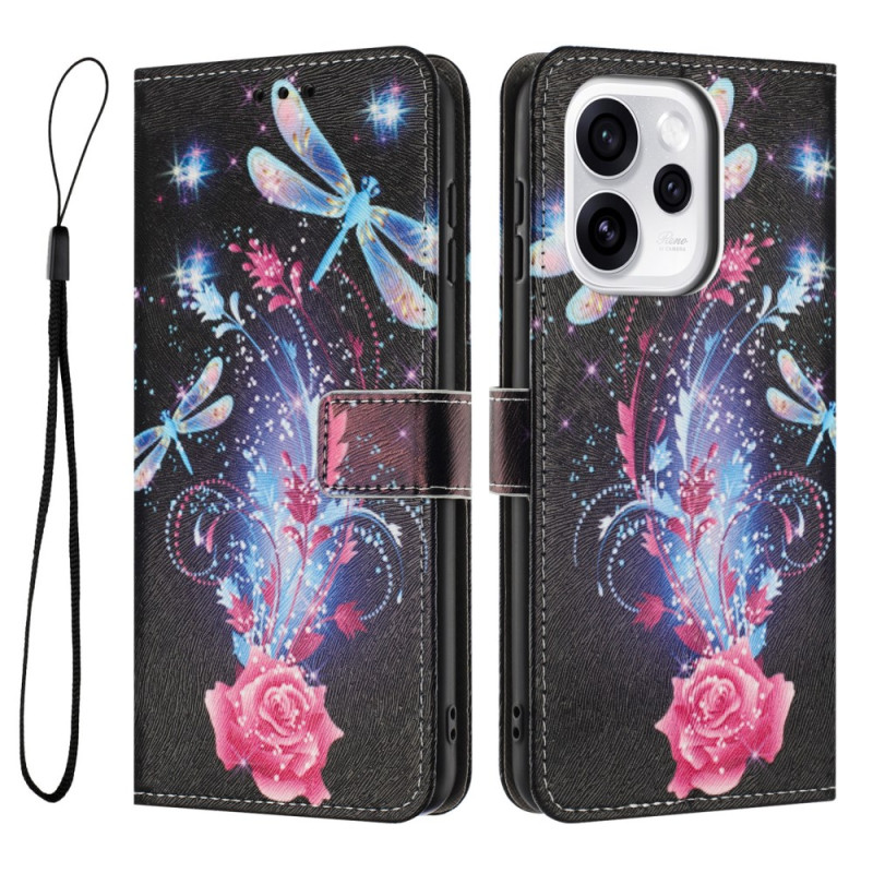 Hoesje Oppo Reno 15 F 5G Dragonfly patroon