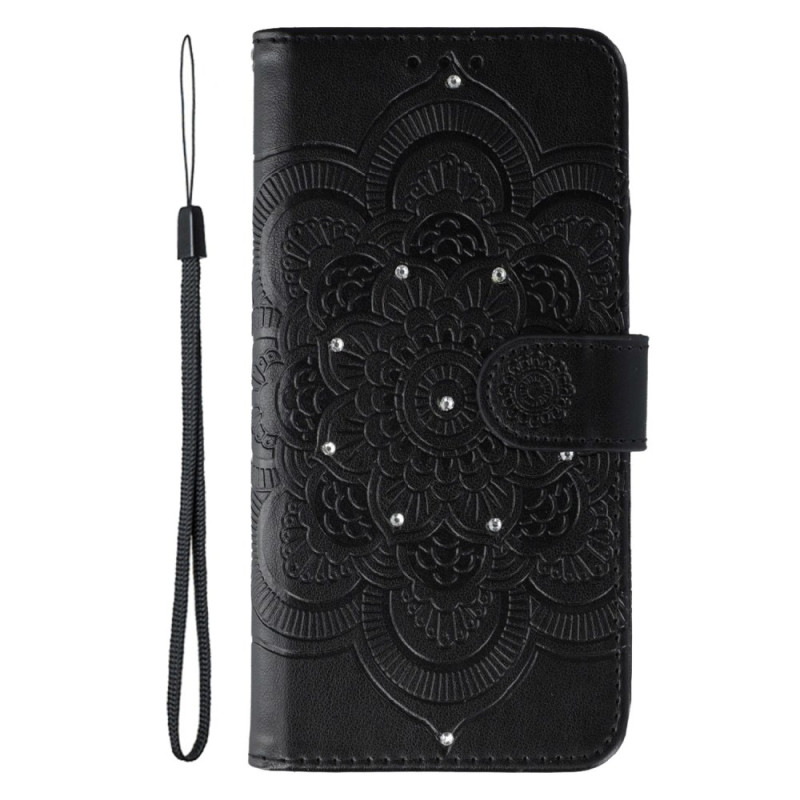 Honor Magic 7 Lite / X9c Mandala Strass Hoesje