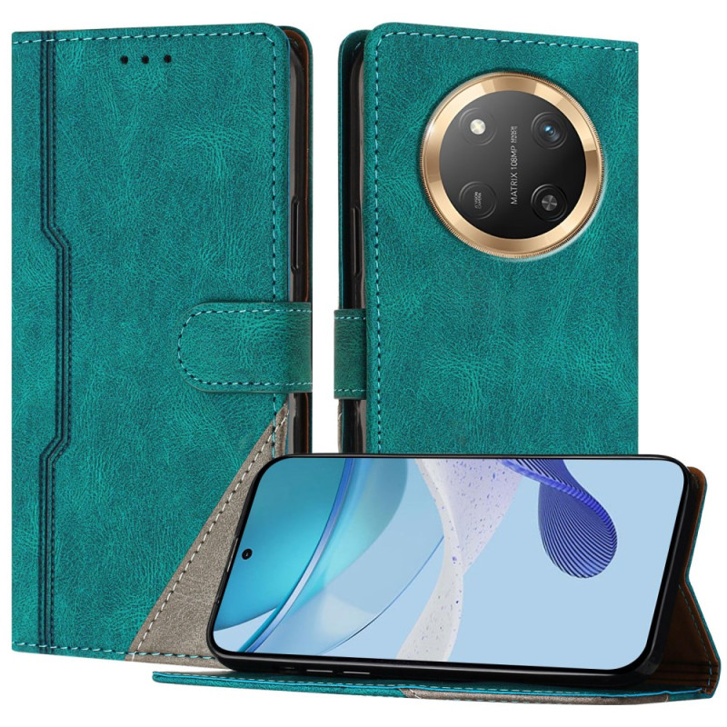 Honor Magic 7 Lite / X9c Patchwork Driehoekig Etui