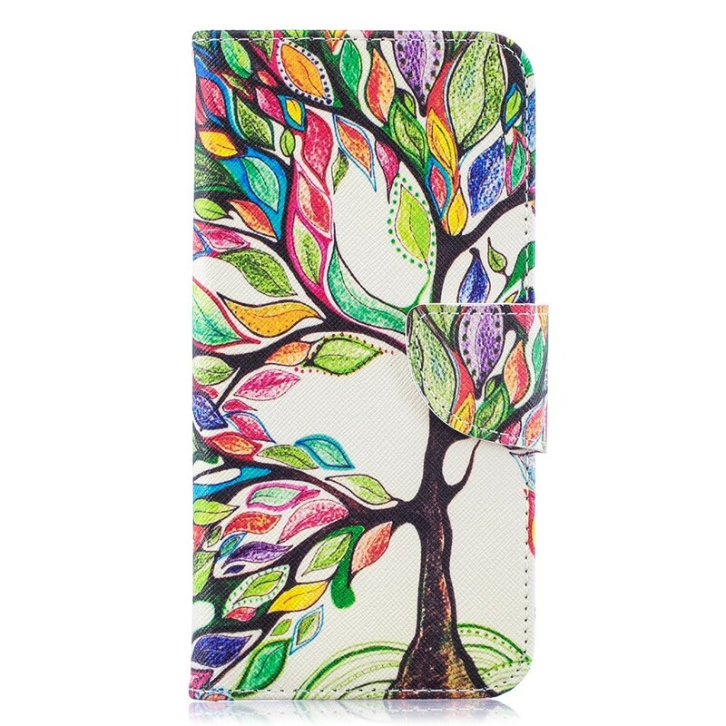 Hoesje Samsung Galaxy A10 Gekleurde Boom Hoesje Samsung Galaxy A10 Gekleurde Boom