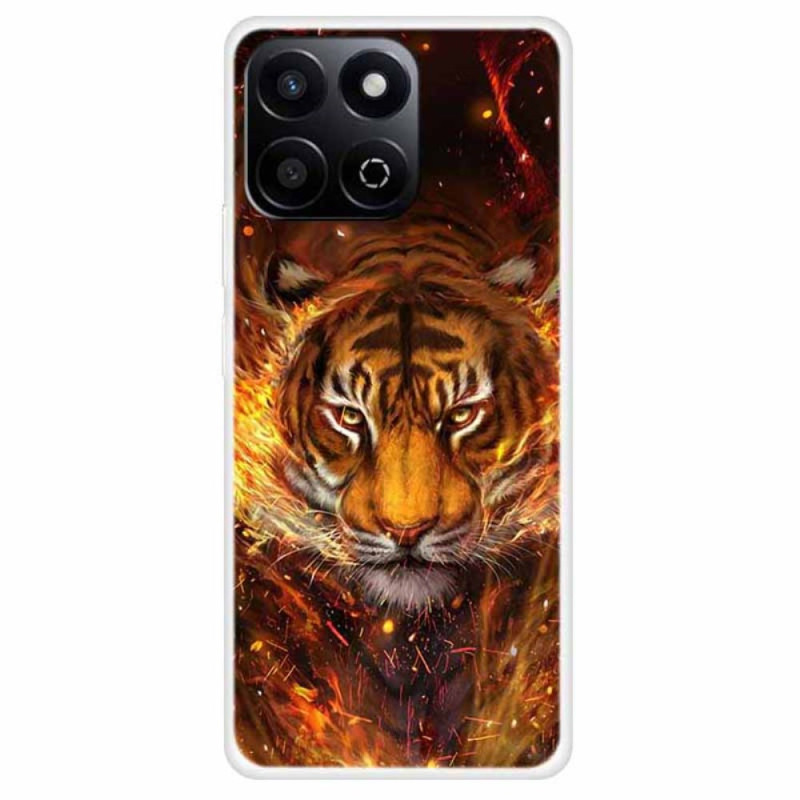 Honor X7c 5G / 4G / 200 Smart 5G Flame Tiger Case