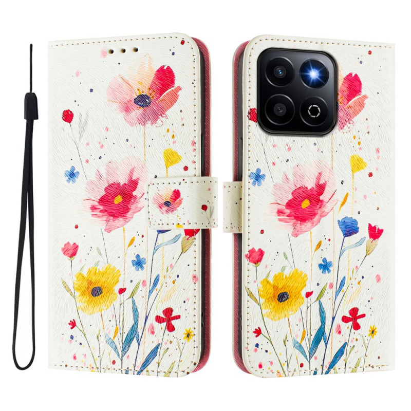 Honor X7c 5G / 4G / 200 Smart 5G Field Flower Case