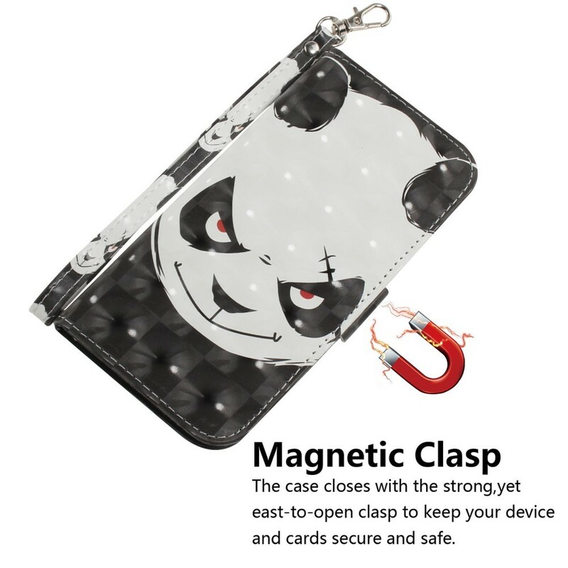 Huawei P Smart Z Angry Panda Strap Case