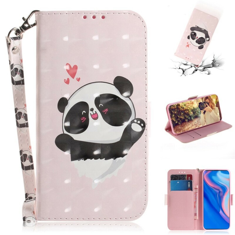 Huawei P Smart Z Panda Love Strap Case