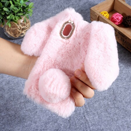 Samsung Galaxy A10 Konijn Diamanten Oren Hoesje