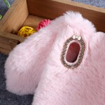 Samsung Galaxy A10 Konijn Diamanten Oren Hoesje