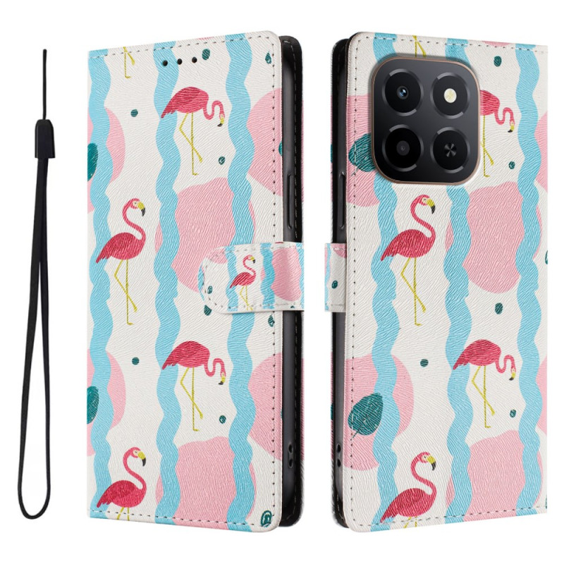 Honor X6c 4G / X5b / X5b Plus Roze Flamingo Hoesje