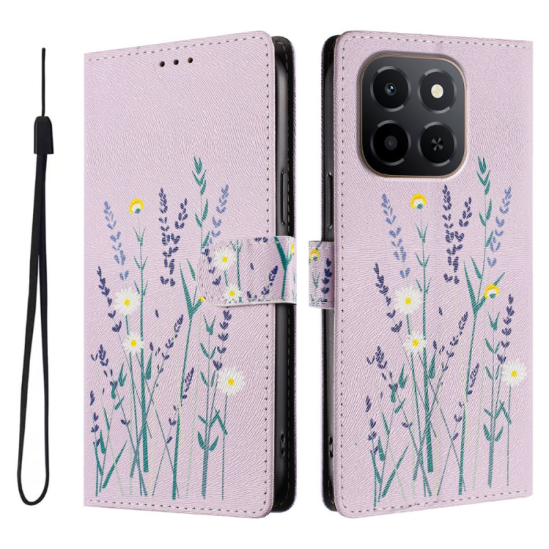 Honor X6c 4G / X5b / X5b Plus Hoesje met lavendelmotief