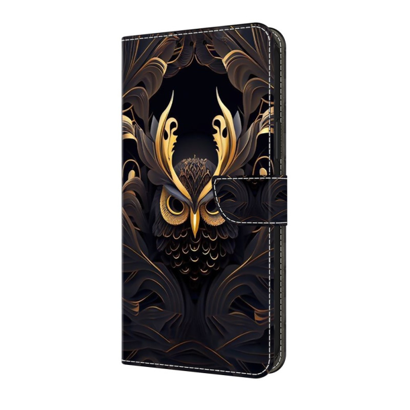 Honor X6c 4G hoesje met uilenpatroon