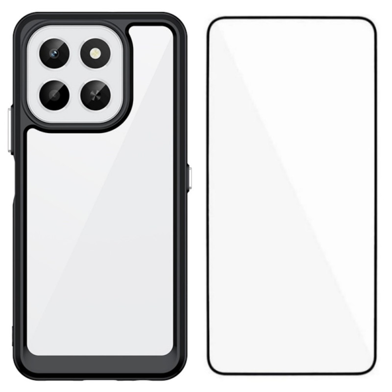 Honor X6c 4G Hybrid hoesje met screenprotector