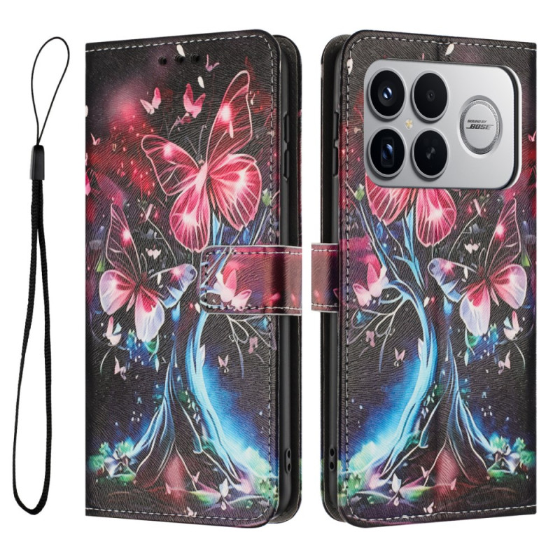 Housse Poco F8 Ultra Arbre aux Papillons