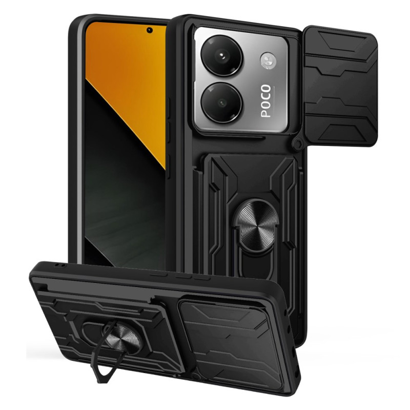 Beschermhoesje Poco M7 Pro 5G Kickstand en uitschuifbare camera