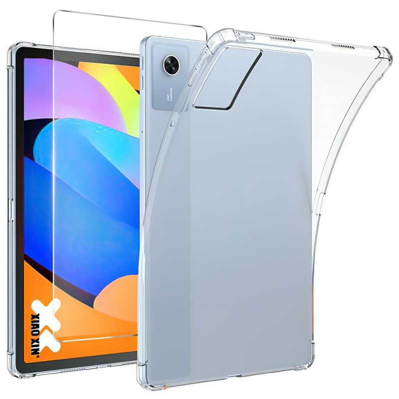 Lenovo Tab M11 / K11 (11") Behuizing - TB330 Transparant met gehard glazen screenprotector