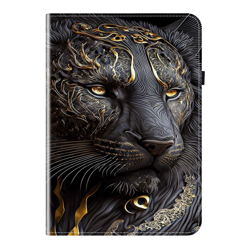 Lenovo Tab M11 / K11 (11") Hoesje - TB330 Lion Goud en Zwart