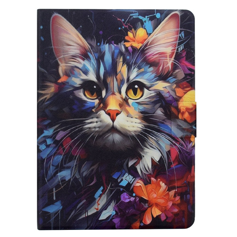 Lenovo Tab M11 / K11 (11") Hoesje - TB330 Cat Bloem