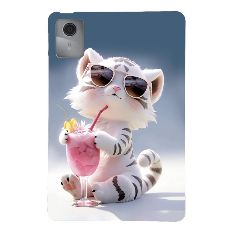 Lenovo Tab M11 / K11 (11") Hoesje - TB330 Tijger Cartoon