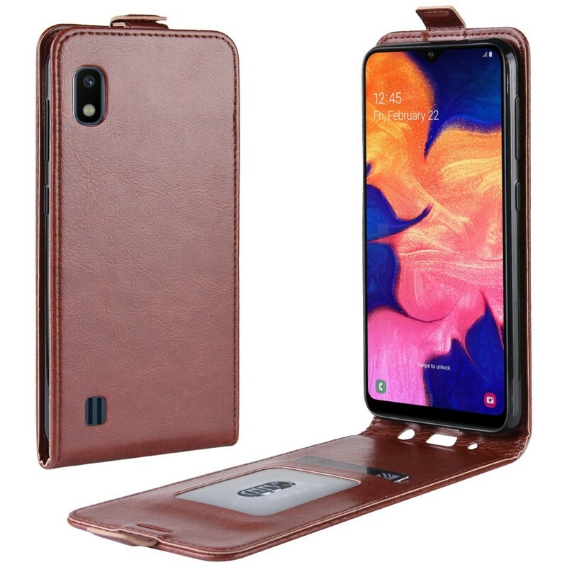 Samsung Galaxy A10 opvouwbaar lederen hoesje