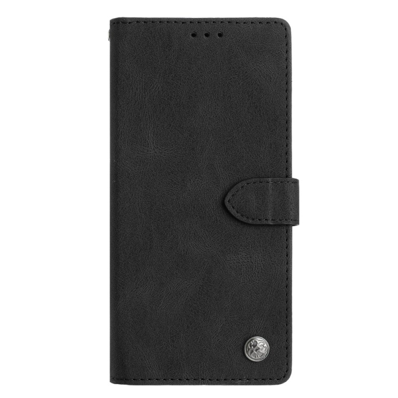 Hoesje iPhone 17E / 16E Suede Effect Rivet Deco