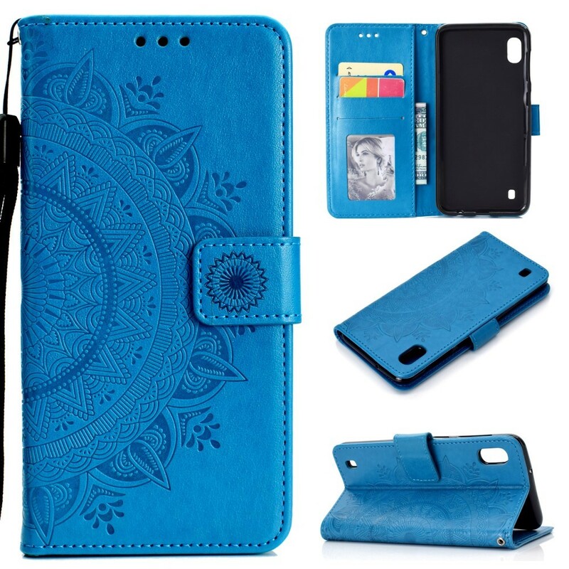 Samsung Galaxy A10 Mandala Zon Hoesje Samsung Galaxy A10 Mandala Zon Hoesje