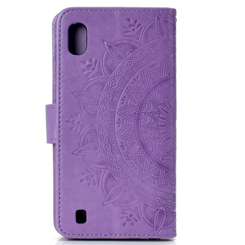 Samsung Galaxy A10 Mandala Zon Hoesje Samsung Galaxy A10 Mandala Zon Hoesje