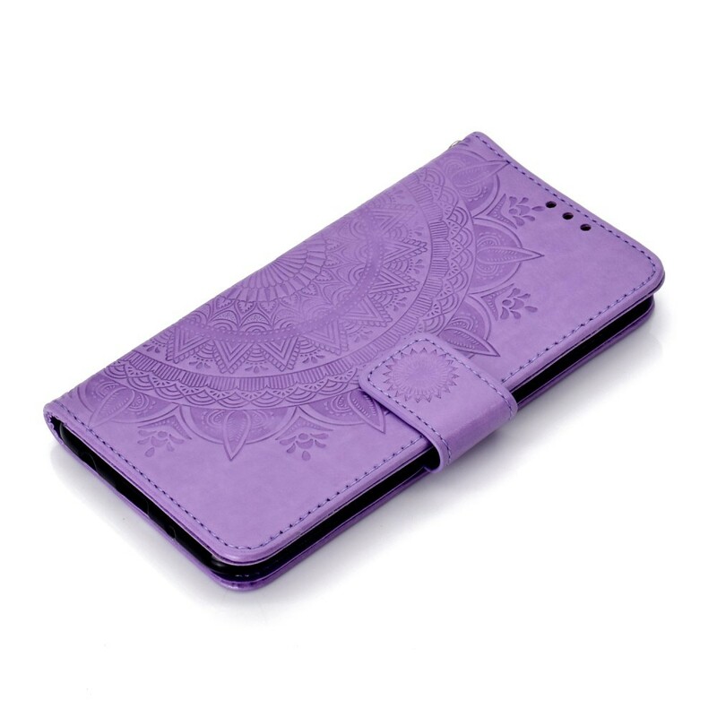 Samsung Galaxy A10 Mandala Zon Hoesje Samsung Galaxy A10 Mandala Zon Hoesje