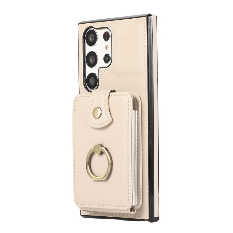 Coque Samsung Galaxy S26 Ultra Porte-Cartes à Soufflet