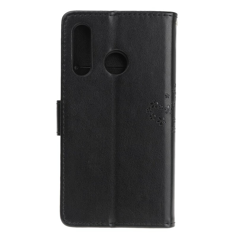Hoesje Huawei P Smart Z Boom en Uilen met riem