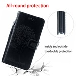 Hoesje Huawei P Smart Z Boom en Uilen met riem