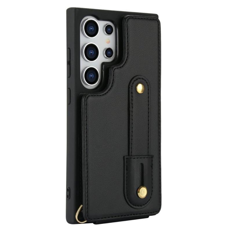 Coque Samsung Galaxy S26 Ultra Porte-Cartes Sécurisé et Bandoulière