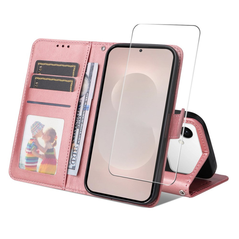 Housse Samsung Galaxy S26 Ultra Simili Cuir avec Protection Écran