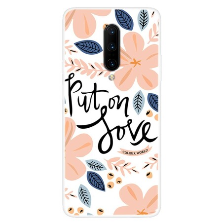 OnePlus 7 Pro Geval Zet Op Liefde